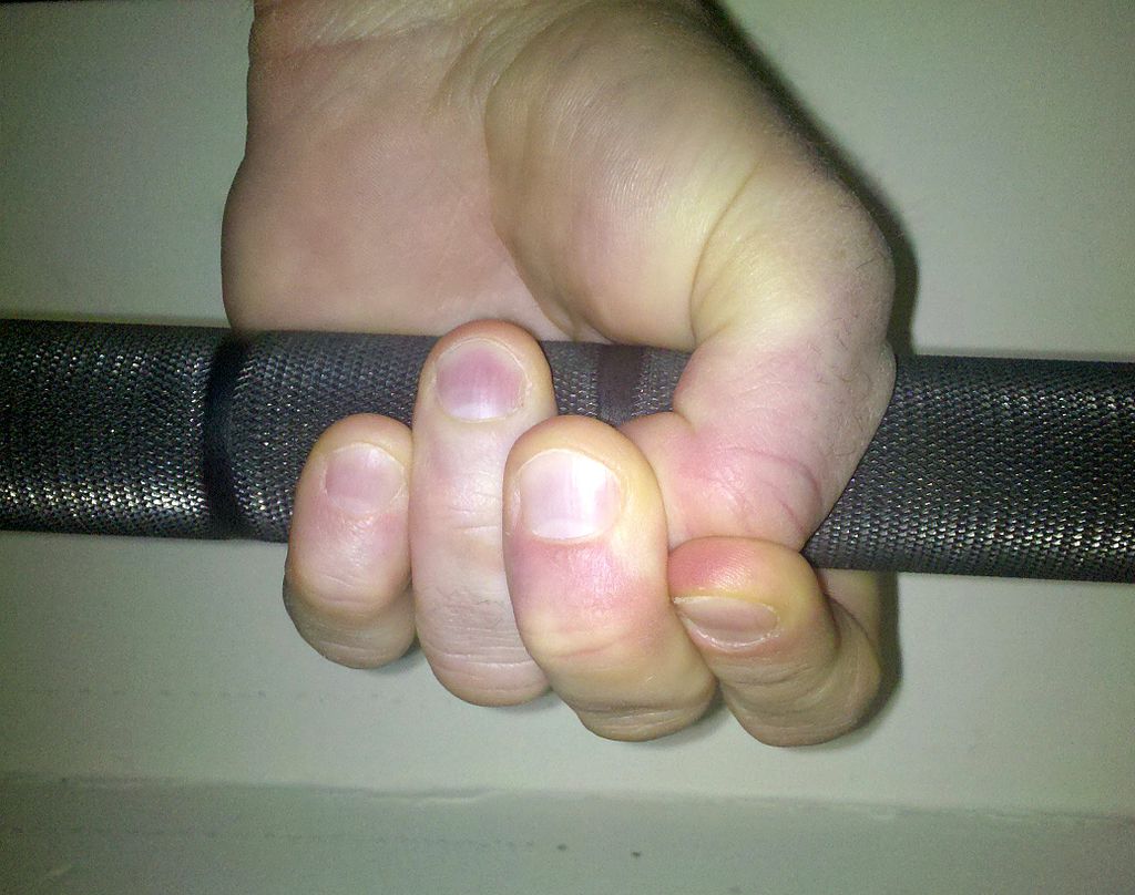 Der Hookgrip - nützlich und hilfreich beim Gewichtheben!