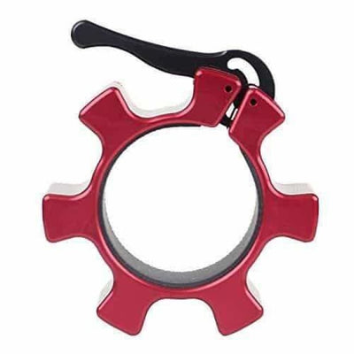 Aluminium Barbell Locks - Rot